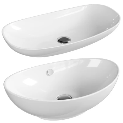 Washbasin SantiLine 57 SL-1021 White — Ver 1
