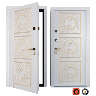 Entrance metal door of Bezha 6 (Your Frame) — Ver 1