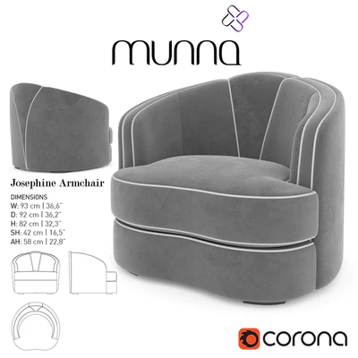 Josephine Armchair — Ver 1
