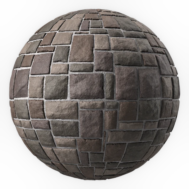 Stone Wall Materials 104- Decorative Random Pattern | Pbr 4k Seamless — Скачать