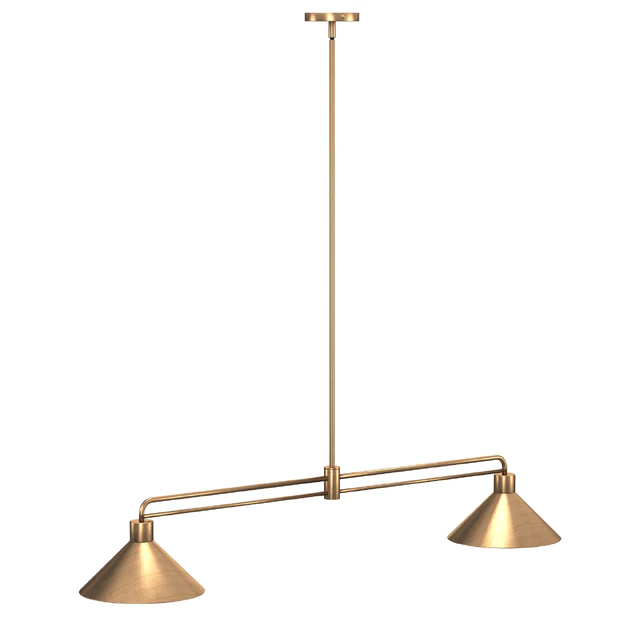 Andre Brass 2-Light Pendant — Скачать