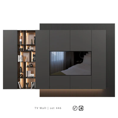 TV Wall | set 446 — Ver 1