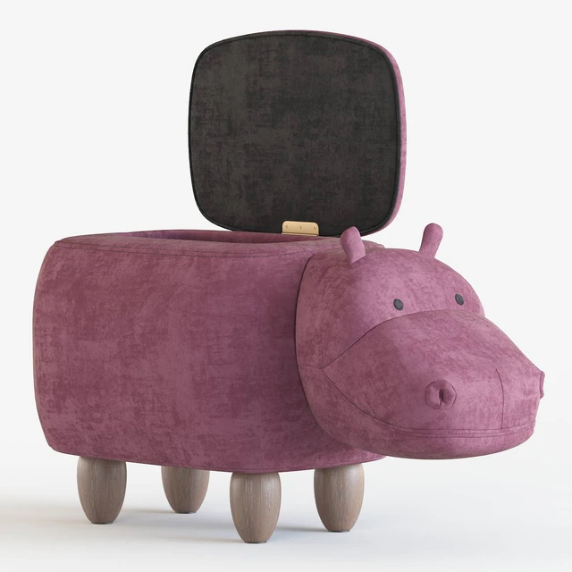 Hippo children's storage stool — Descargar