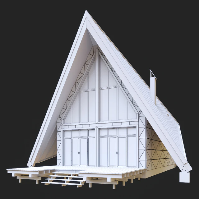 Современный дом в лесу — Скачать