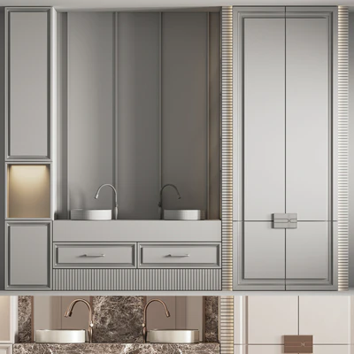 Bathroom Furniture Set 07 — Ver 5