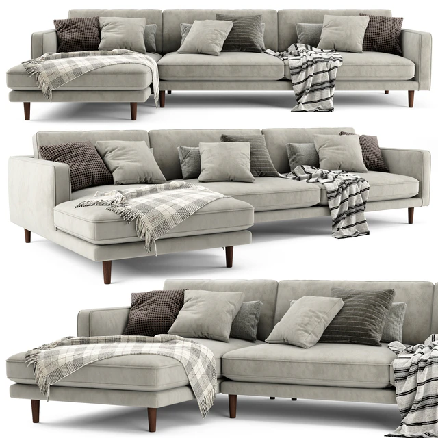 Linteloo Pleasure Chaise Longue Sofa — Скачать