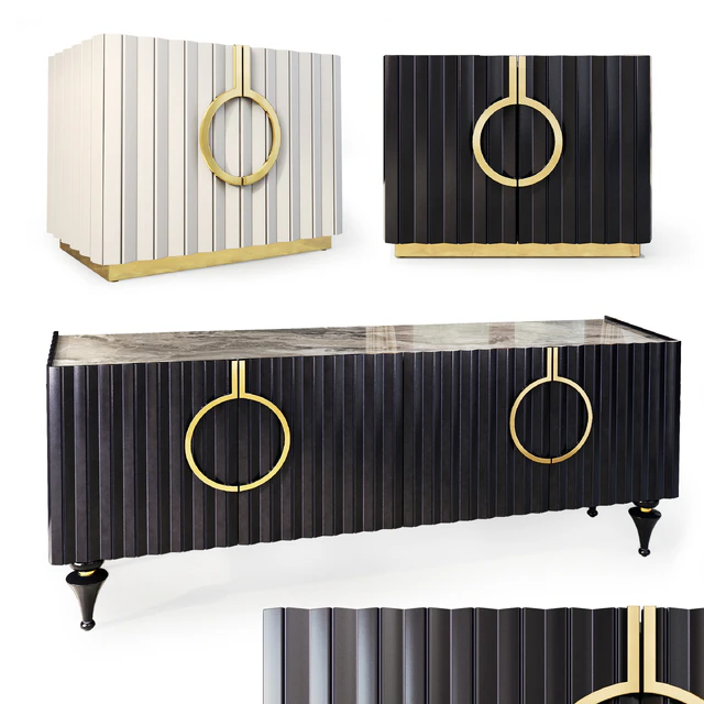 Комод  и тумба прикроватная Lora . Nightstand, sideboard by Evmoda — Скачать