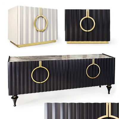 Комод  и тумба прикроватная Lora . Nightstand, sideboard by Evmoda — Вид 1