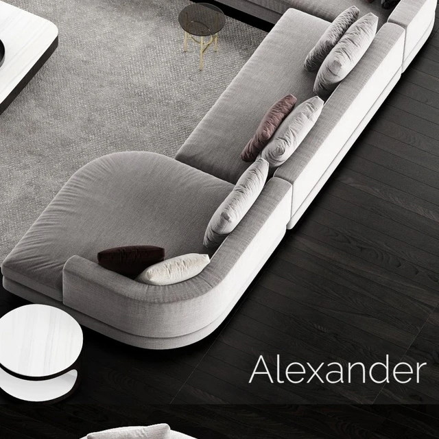 Minotti Alexander Sofa 4 — Скачать