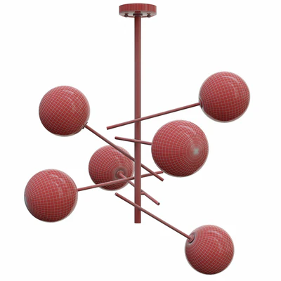 Chandelier Bolle hanging lamp Gallotti & radice — Ver 2