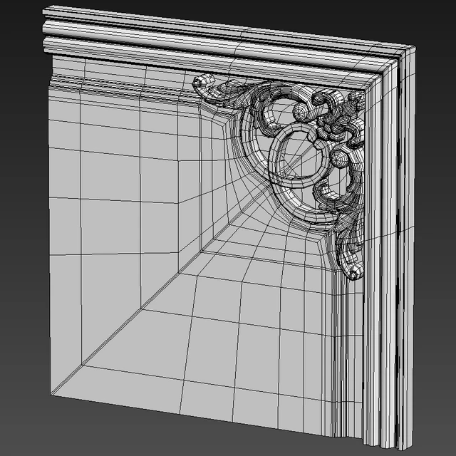 Wall corner piece — Descargar