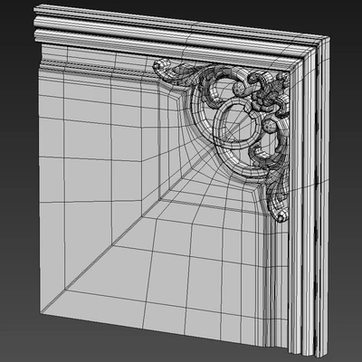 Wall corner piece — Ver 3