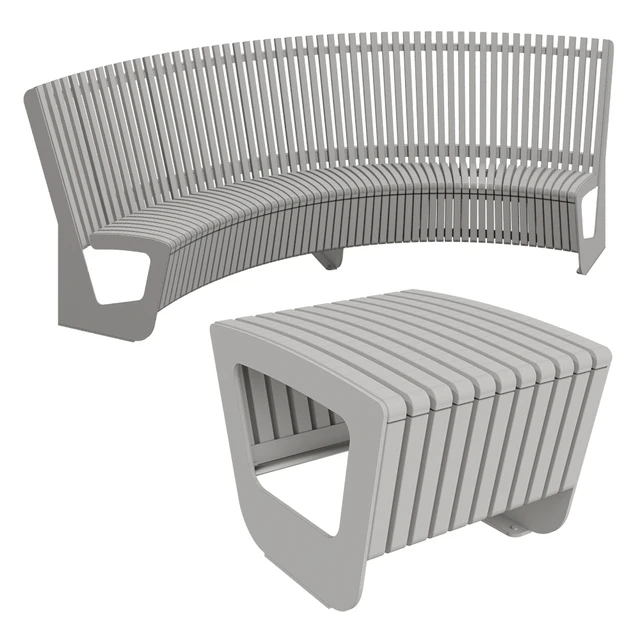 MMCITE. Park benches Landscape Compact — Descargar