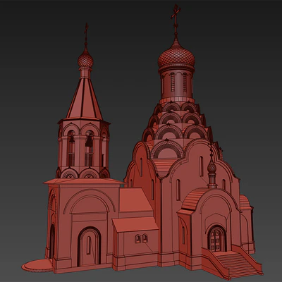 Church of St. Nicholas the Wonderworker in Mytishchi, Moscow region, pos. friendship — Ver 3