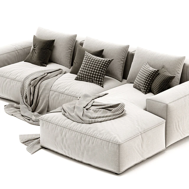 Jesse Daniel Chaise Longue Sofa — Скачать