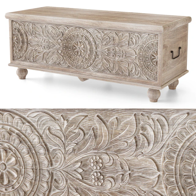 Fossil Ridge Storage Bench from Ashley Furniture — Descargar