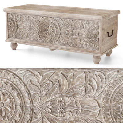 Fossil Ridge Storage Bench from Ashley Furniture — Ver 1