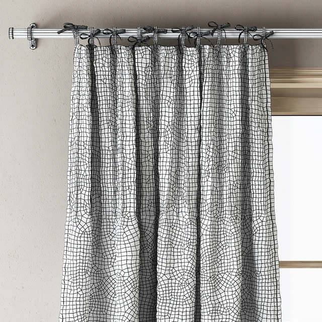 Anthropologie Tie-top Linen Curtains — Descargar