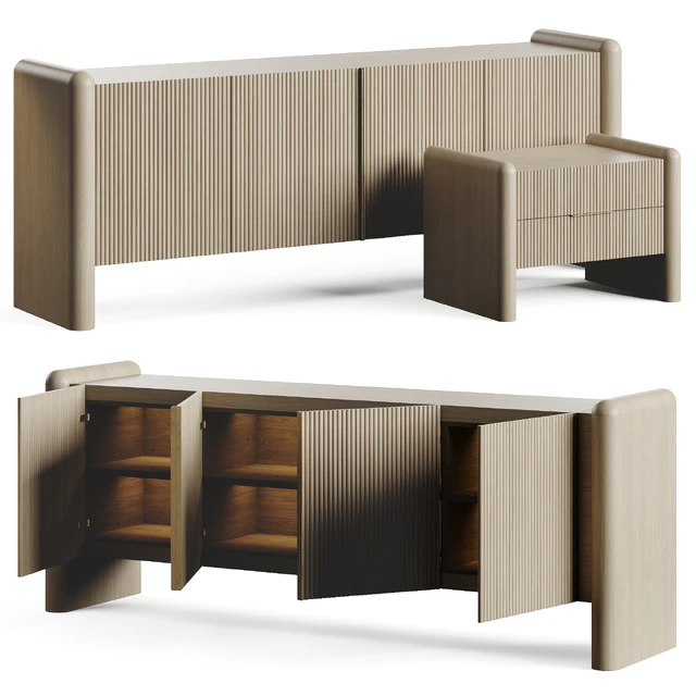 Carlyle Collective ELEMENTS 6.1 WOOD CREDENZA — Descargar