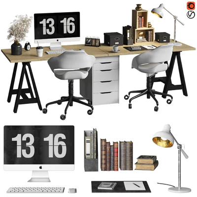 scandinavian workplace — Вид 1