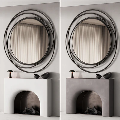 154 fireplace decorative wall kit 03 smooth soft fireplace 00 — Ver 3