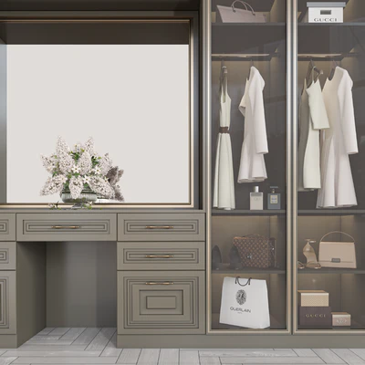 wardrobe 148-Vray — Вид 5