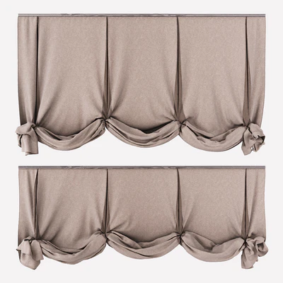 London curtains in two positions — Ver 1