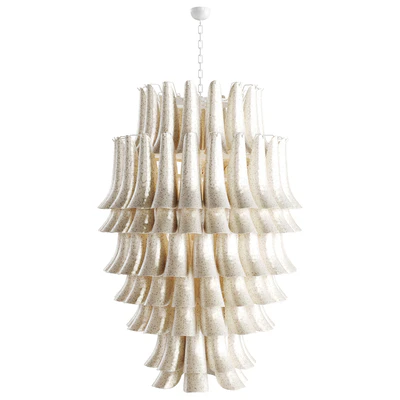 1st DIBS Murano "Scavo" Glass Selle Chandelier — Ver 1