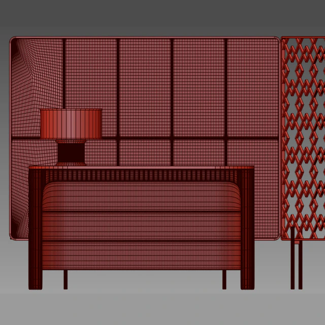 Wardrobe with decorative set — Descargar