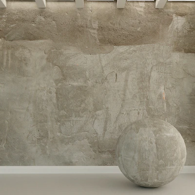 Concrete wall. Old concrete. 92 — Ver 1