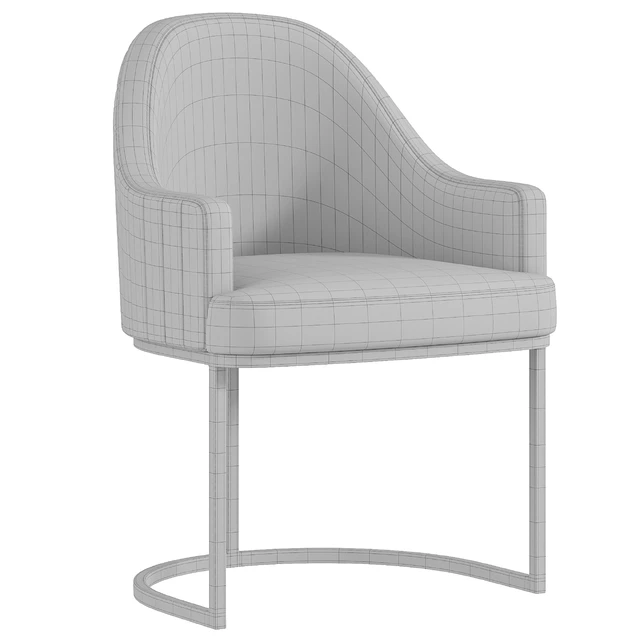 Isabel Dining Armchair By Luxdeco — Download