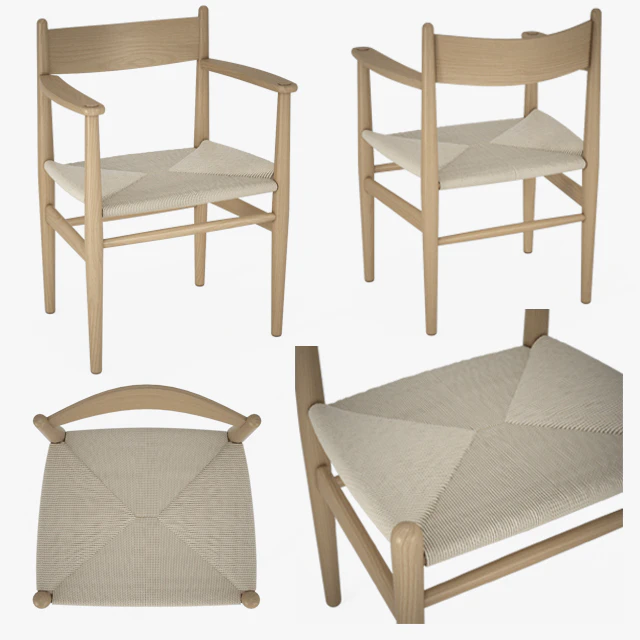 Hans J. Wegner - CH36 & CH37 Chairs — Скачать