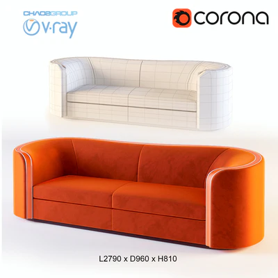 Holly Hunt, EDIE SOFA — Вид 1