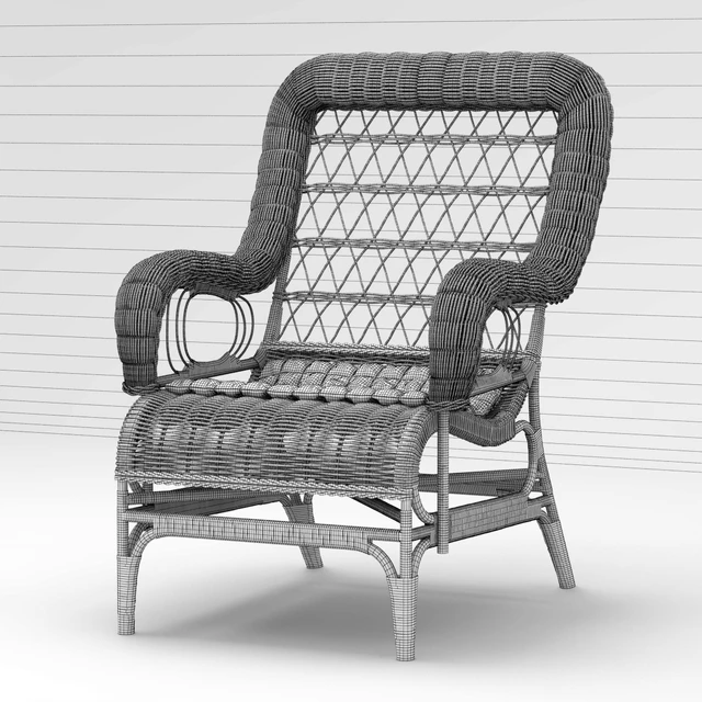 Кресло Blixen chair cofur — Скачать