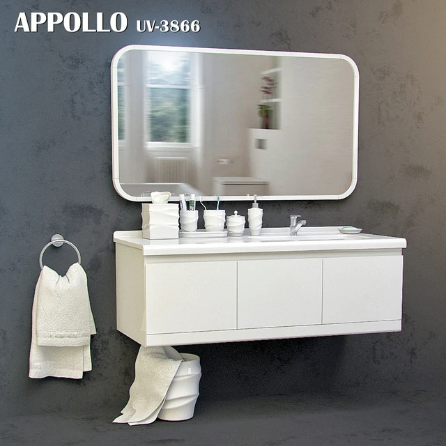 Sink and mirror APPOLLO UV-3866. — Descargar