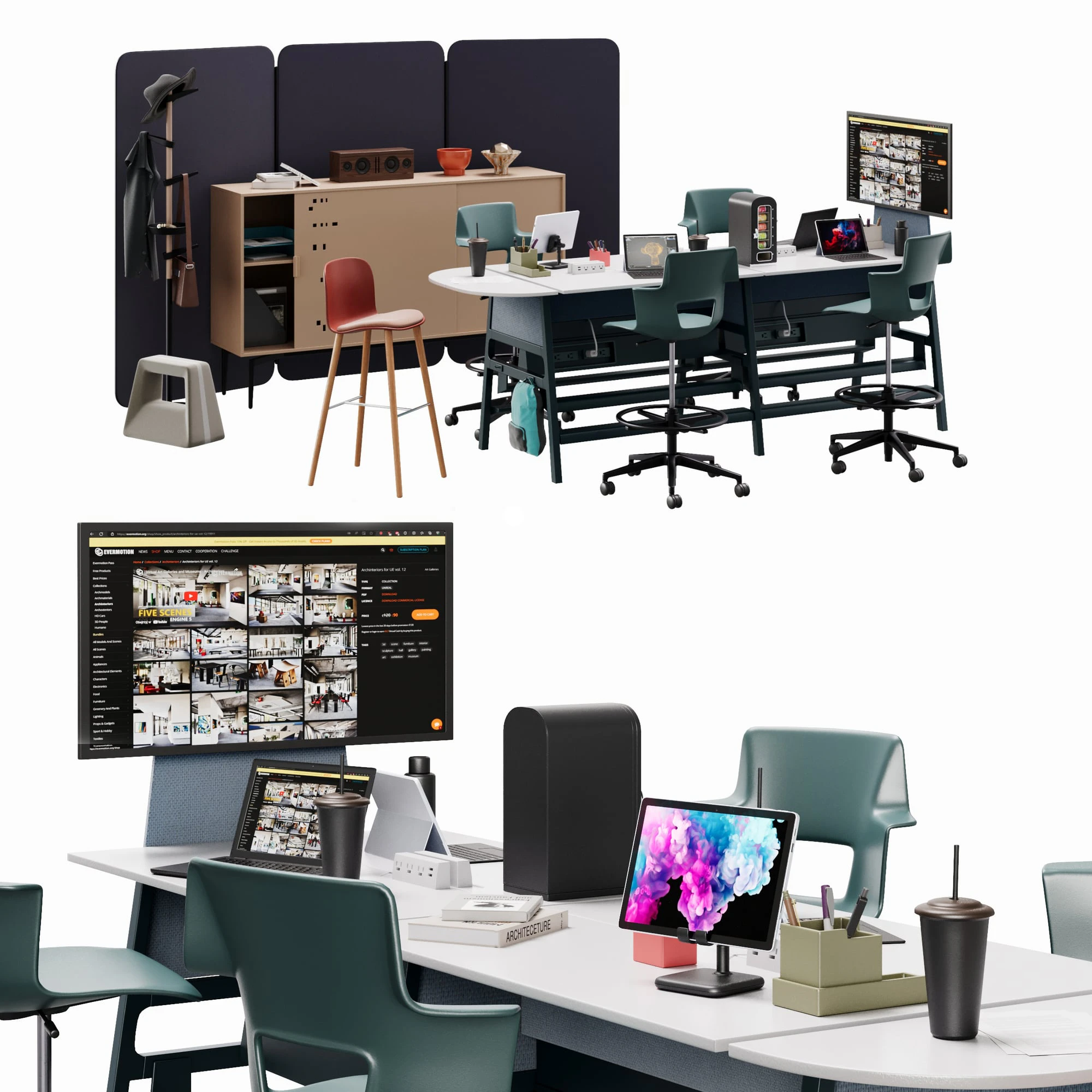office furniture 011 — Скачать