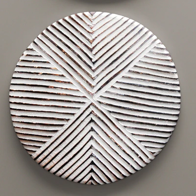 Design Mix Furniture. Zulu Shield. Panel, panel, Africa, white, bleached, abstraction, picture, set, wall decor — Ver 3