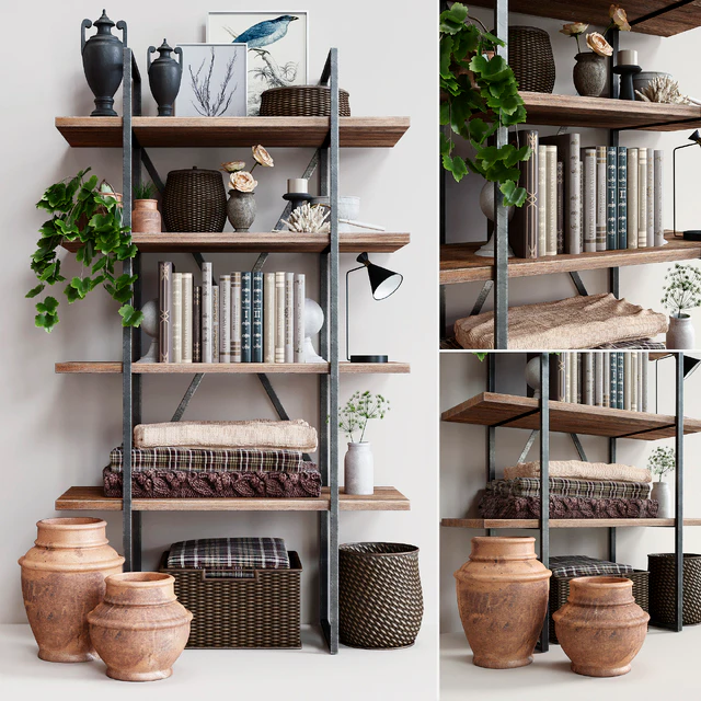 Rack Pottery Barn HOUSTON BOOKCASE — Descargar
