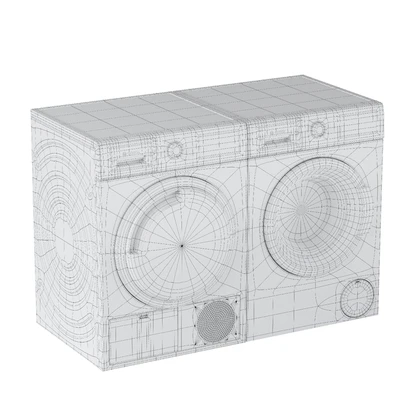 Bosch Washer Serie 6 Dryer Serie 4 Laundry Room — Ver 4