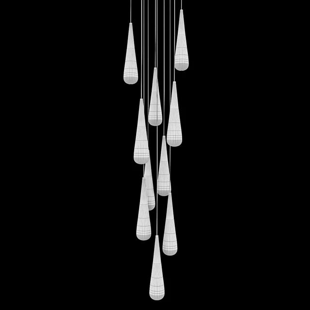 Pendant lamp IT-Drop-10-Spiral, IT-Drop-10-Design — Descargar