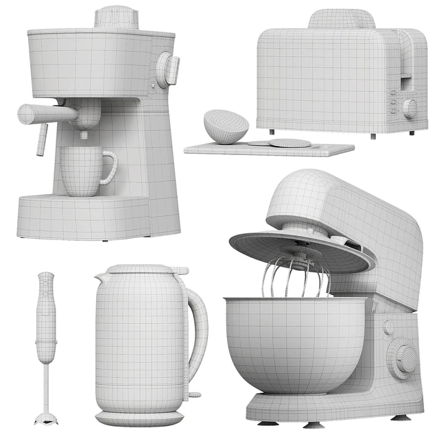 Polaris kitchen appliances set — Скачать