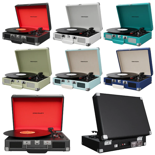 Crosley Cruiser Deluxe Portable Vinyl Player — Descargar