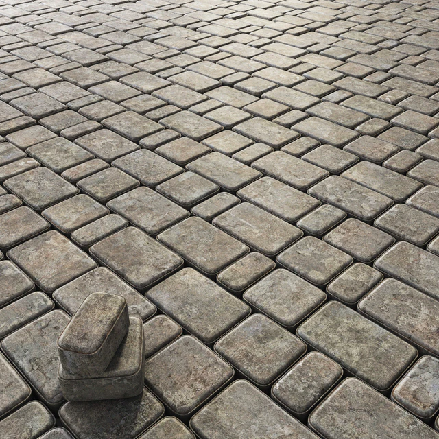 Paving stone gray / Брусчатка каменная серая — Скачать