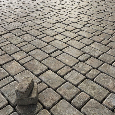 Paving stone gray / Брусчатка каменная серая — Вид 1