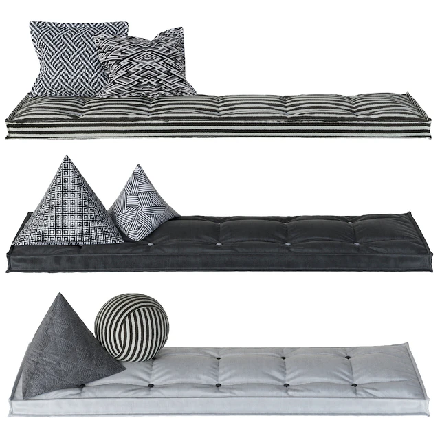 Set of matresses 2 Black and White — Descargar