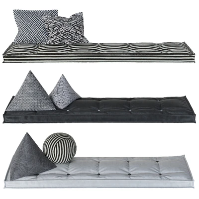 Set of matresses 2 Black and White — Ver 1