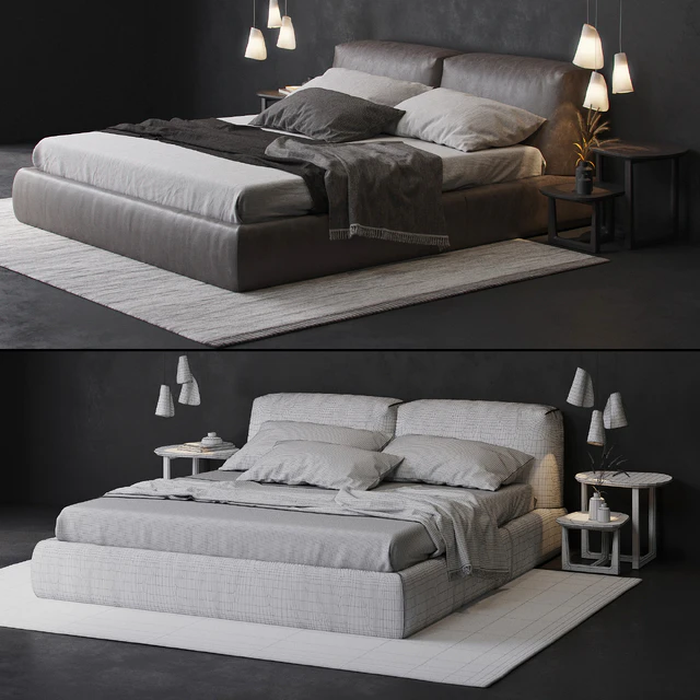 Poliform bolton bed — Descargar