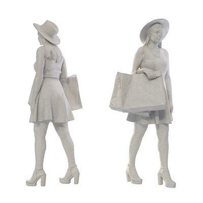 3d scan woman 10 — Ver 3