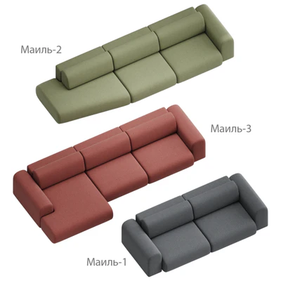 Modular sofa Mail-1-2-3 — View 4