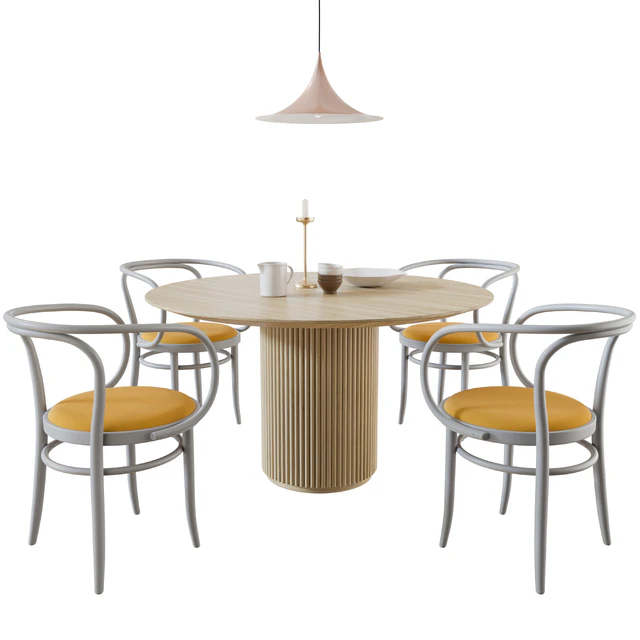 Thonet 209P + Palais Royal Table By Asplund — Скачать